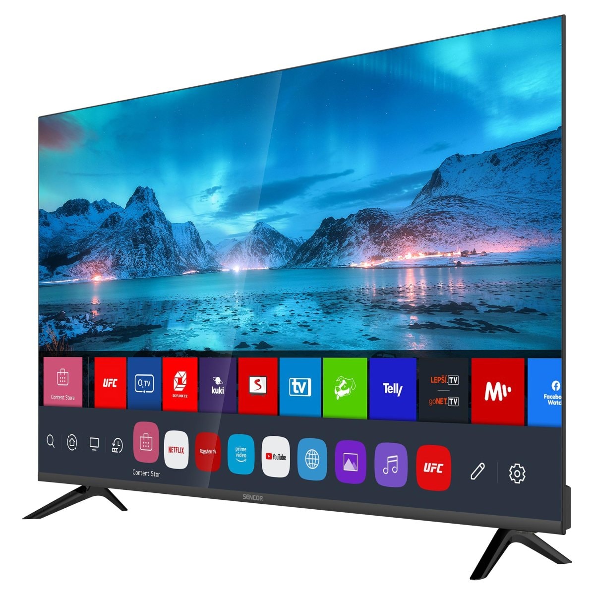 55' Samsung QLED smart TV
